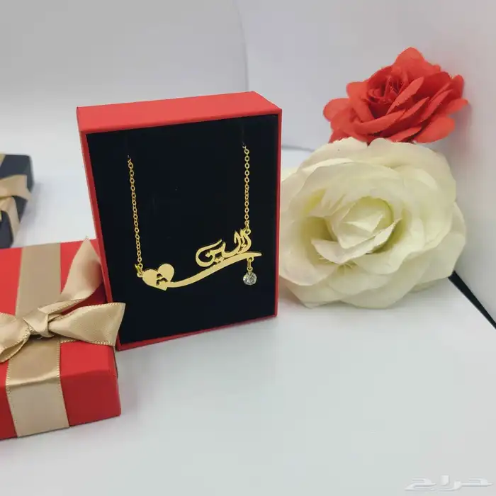سلسله بلاسم حسب الطلب مطلي بذهب او الفضه 6