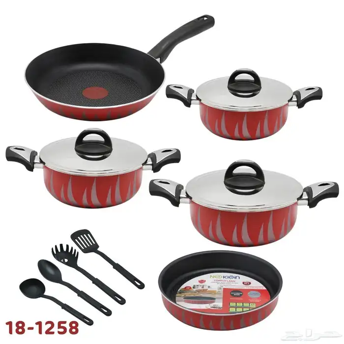 طقم طاوات هندي مقلاة طاوة طاوة للقلي طقم 7 حبه 2