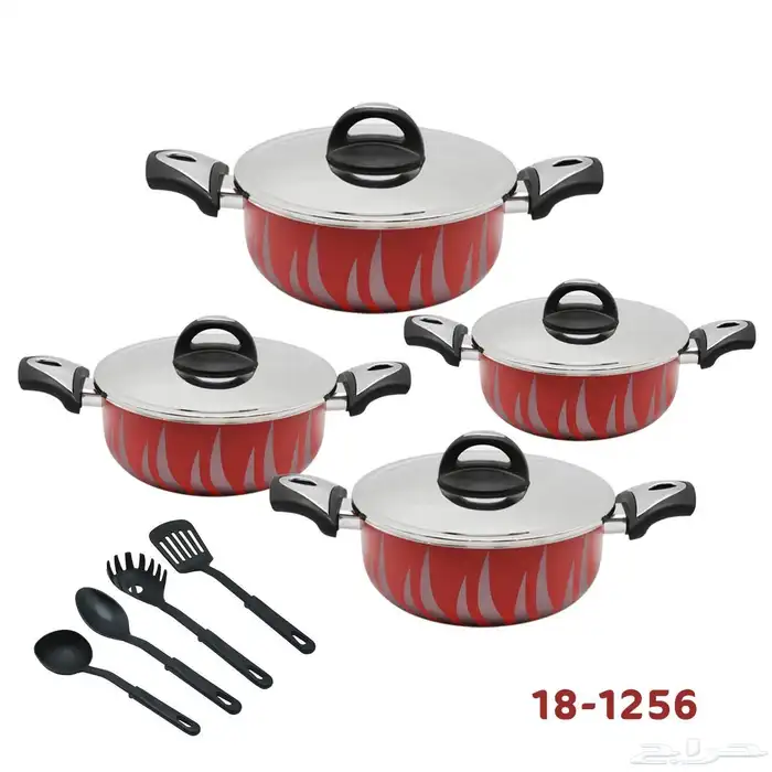 طقم طاوات هندي مقلاة طاوة طاوة للقلي طقم 7 حبه 3