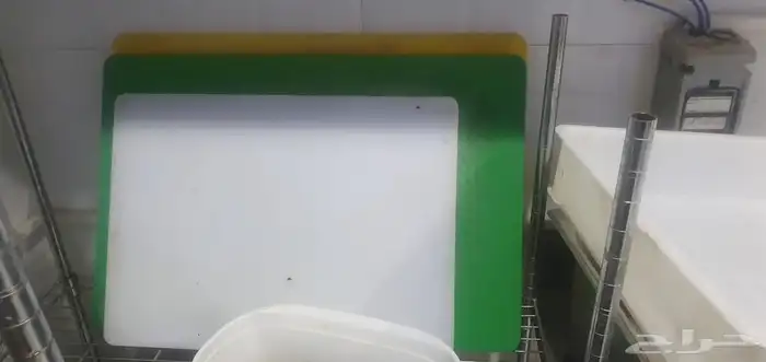 اغراض مطعم متنوعه نظيفه بحاله ممتازه 5