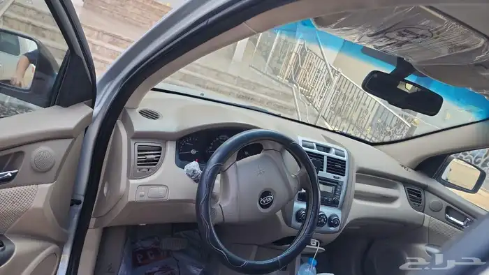 كيا سبورتاج 2008 V6 ماكينة جير ارباج شاص وكالة البودي فيه خد 2
