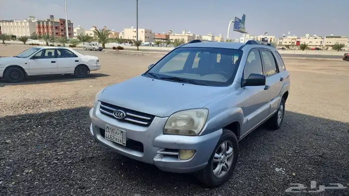 كيا سبورتاج 2008 V6 ماكينة جير ارباج شاص وكالة البودي فيه خد 0