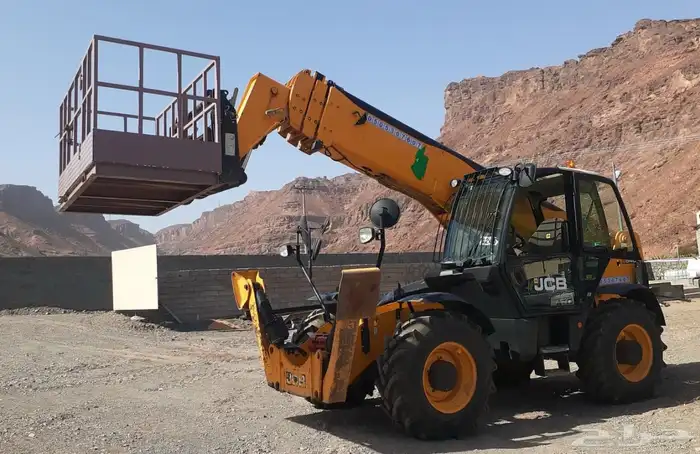 رافعه تلسكوبية تيلي هندر 17 متر شوكه وبكت وسلة للإيجار 2