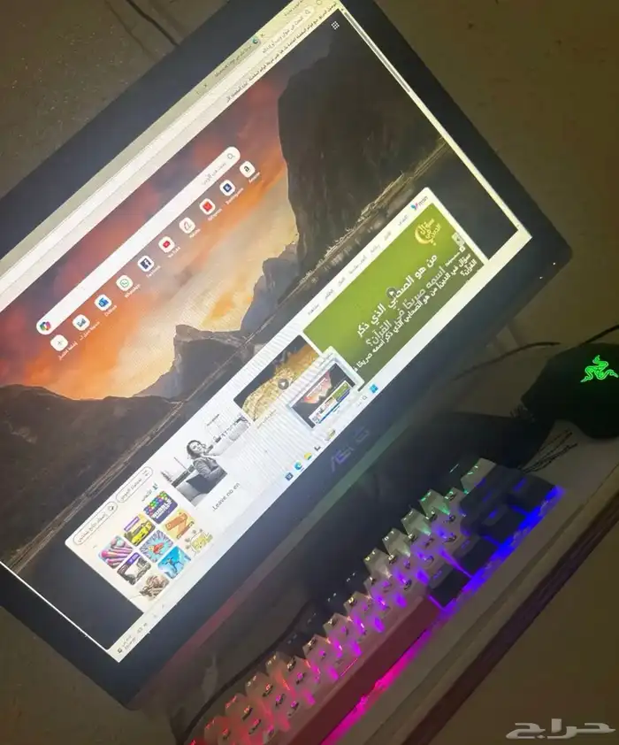 للبيع شاشه لمسه اسوس 0