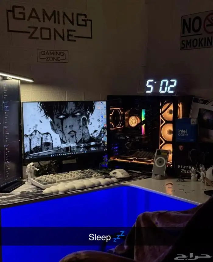 طاوله قيمنق و كرسي ( تم البيع) 1