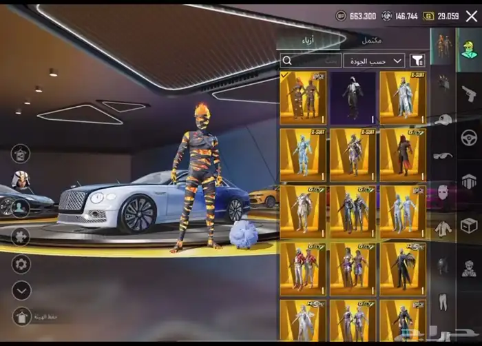 حساب ببجي للبيع 2