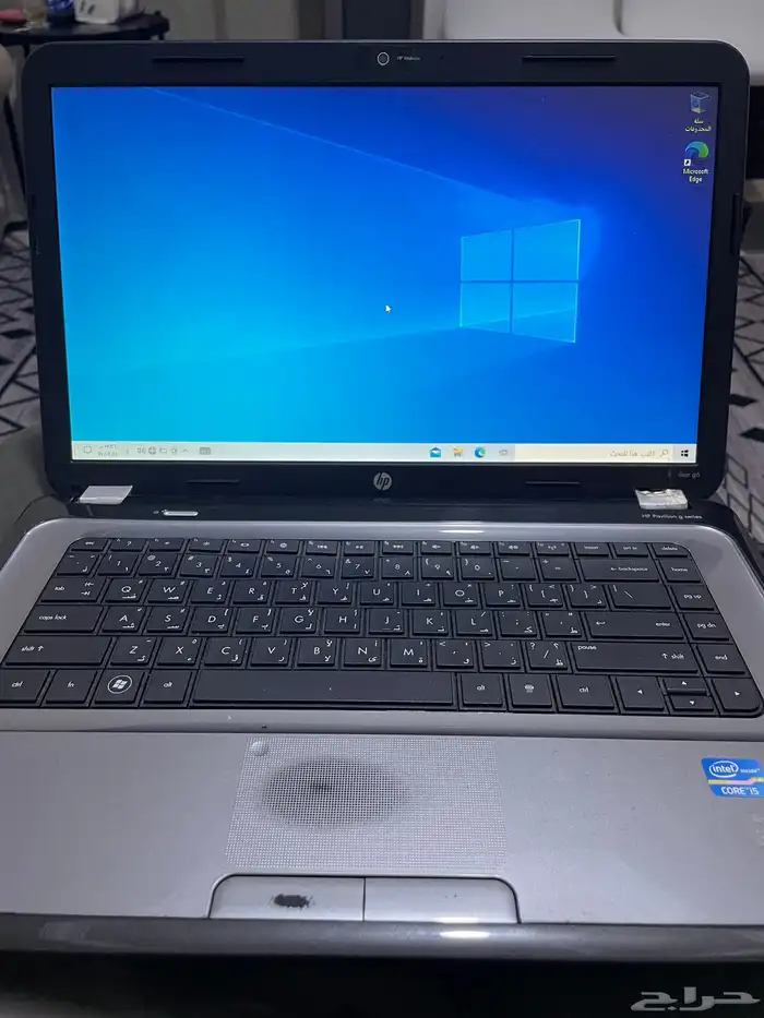 لابتوب اتش بي HP نظيف مع كامل ملحقاتة 7