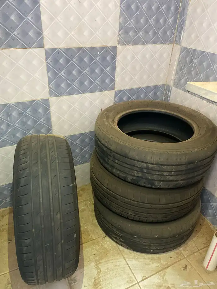 طقم كفرات مستعمل 80 ريال 0