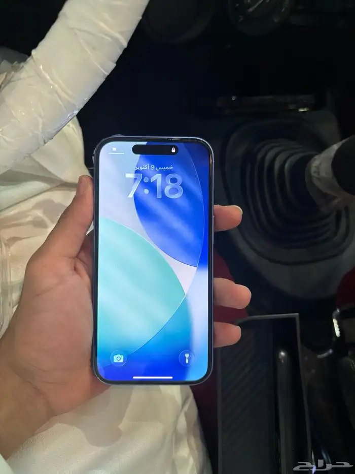 جوال آيفون 16 القيقا 128 حالة البطاريه 100 نظيف 8