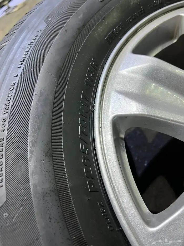 جنوط فورد 150 اصلي وكالة مقاس مع كفرات تاريخ 22 7