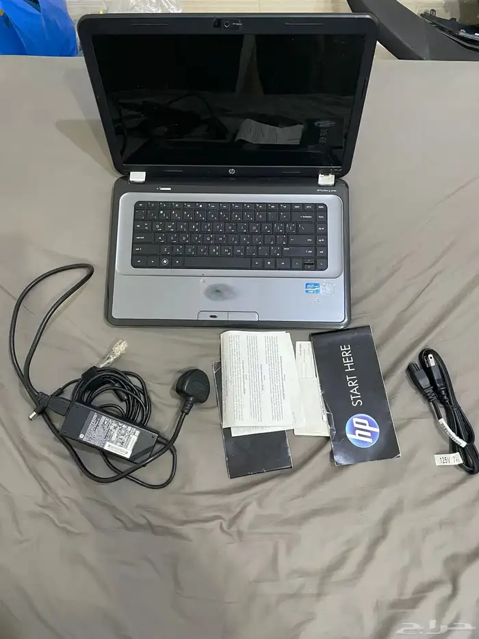 لابتوب اتش بي HP نظيف مع كامل ملحقاتة 1