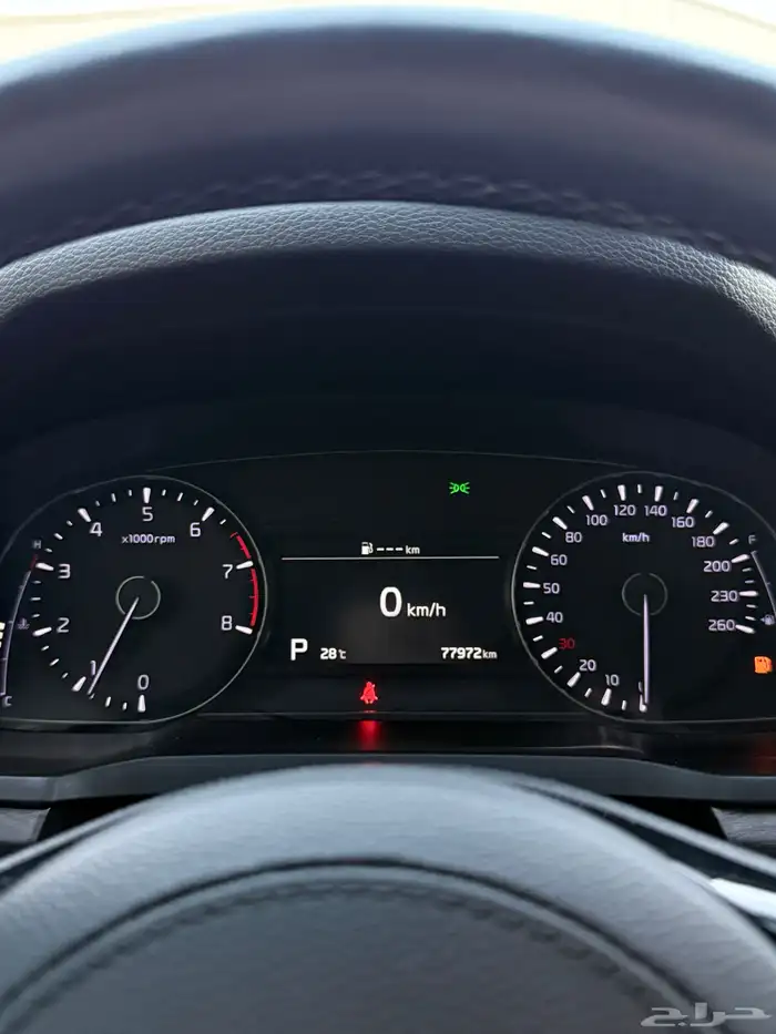 كيا K7 2020 نص فل بطاقة جمركية 11