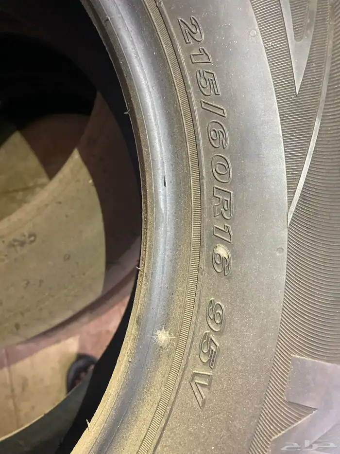 طقم كفرات مستعمل 80 ريال 1