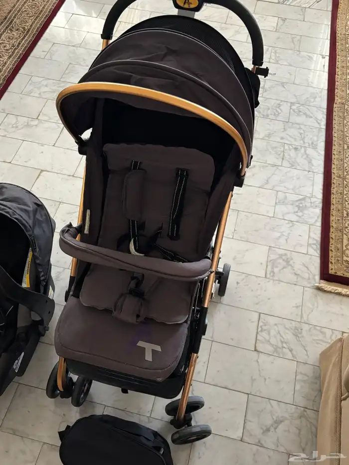عربه اطفال وكارسيت 0