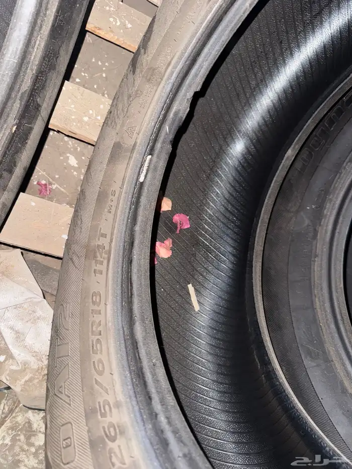 كفرات نص حجريه مقاس 18 و مقاس 17 2