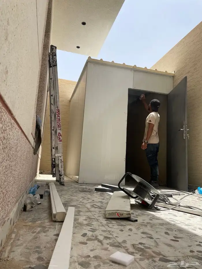 أسقف ساندويش بانل عازل 7