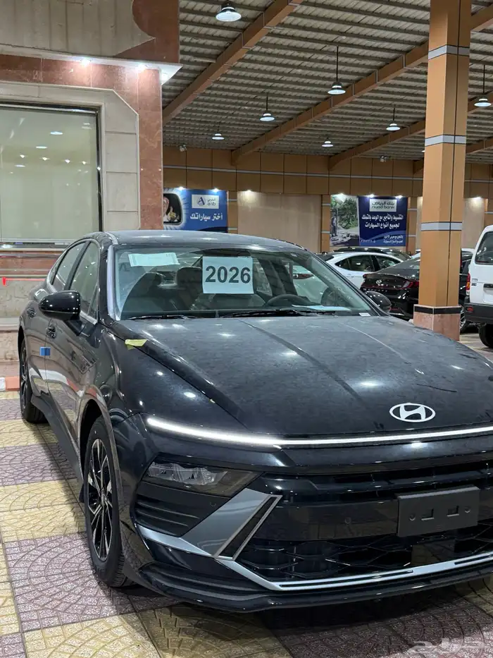سوناتا 2026 فليت اسود سعودي 5