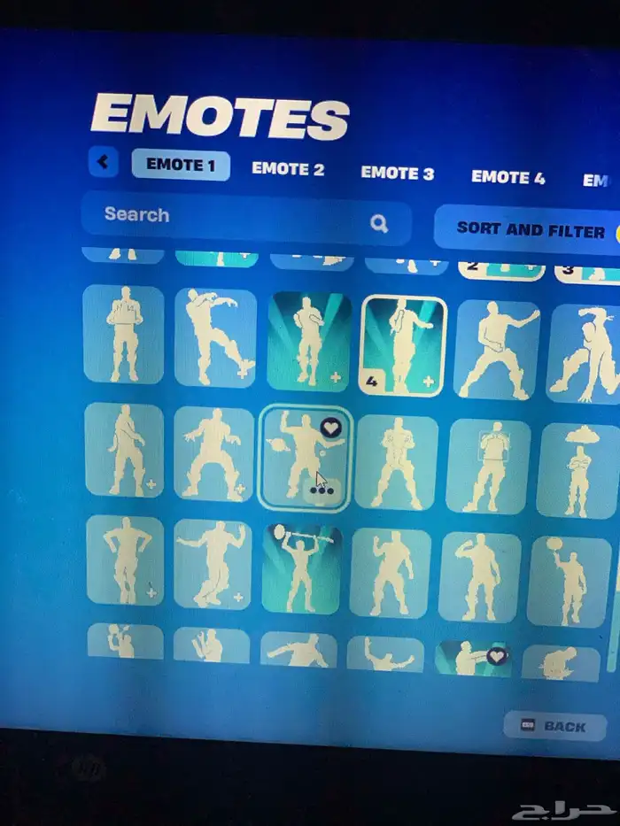 حساب فورت نايت 25