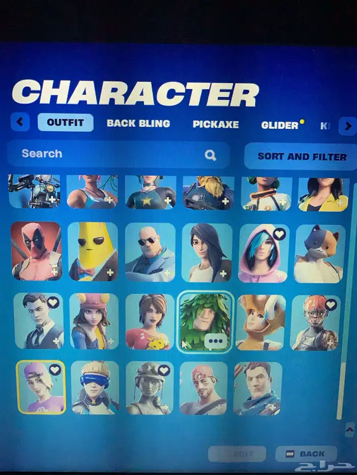 حساب فورت نايت 1