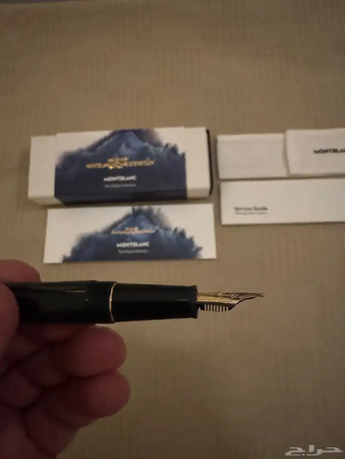 قلم مون بلان Mont blanc إصدار خاص 8