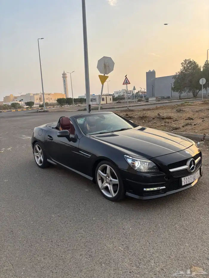 للبيع او البدل مرسيدس SLK200 موديل 2014 4