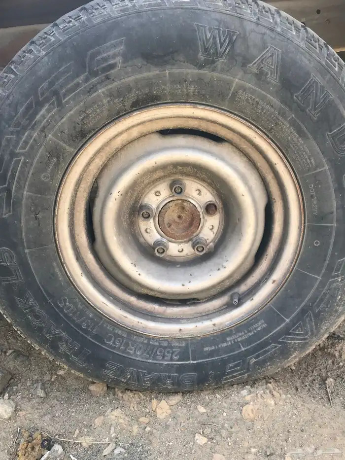 للبيع جنوط جمس 5 مسمار مقاس 15 العدد 4 حبات 3