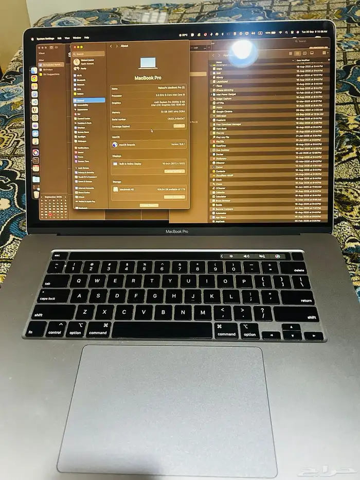 Macbook Pro 2019 16 inch 32gb 1 tb 1