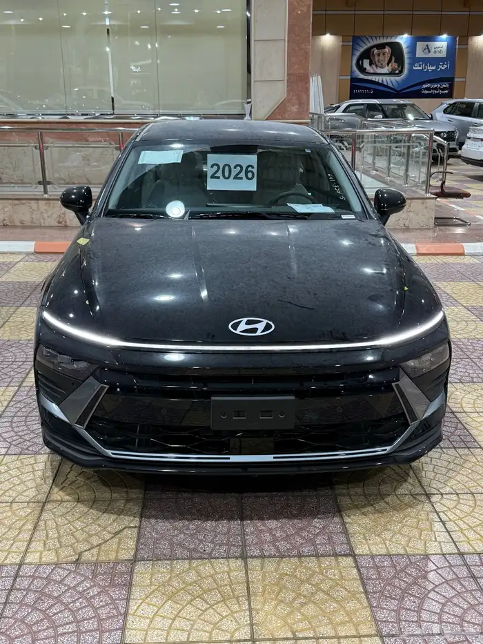 سوناتا 2026 فليت اسود سعودي 3