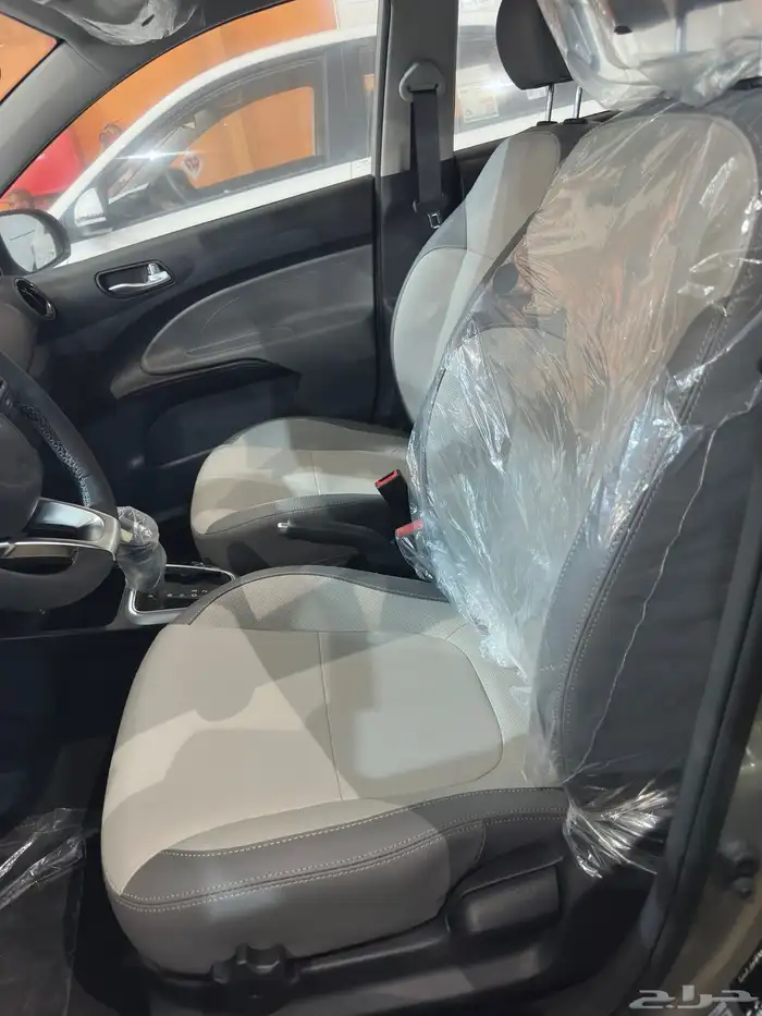 كيا بيجاس فل كامل فتحه سقف 2026 ابيض و بيج 15