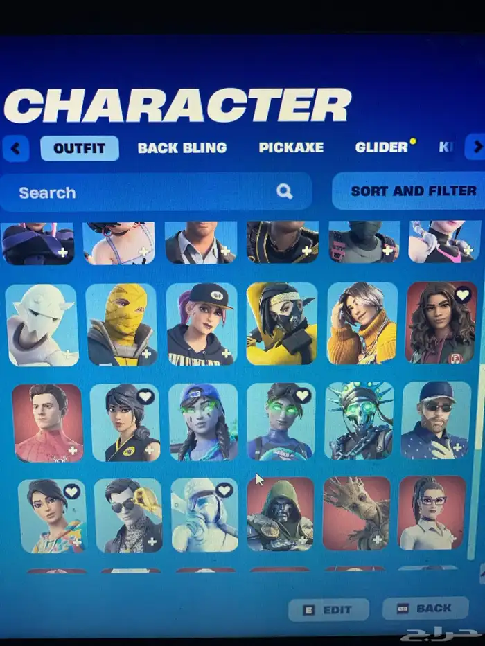 حساب فورت نايت 3