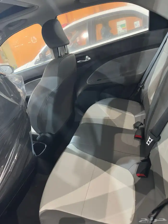 كيا بيجاس فل كامل فتحه سقف 2026 ابيض و بيج 17