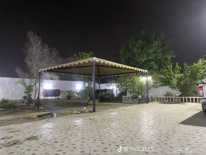 المظلات وسواتر جيزان تركيب مظلات مواقف للسيارات 0