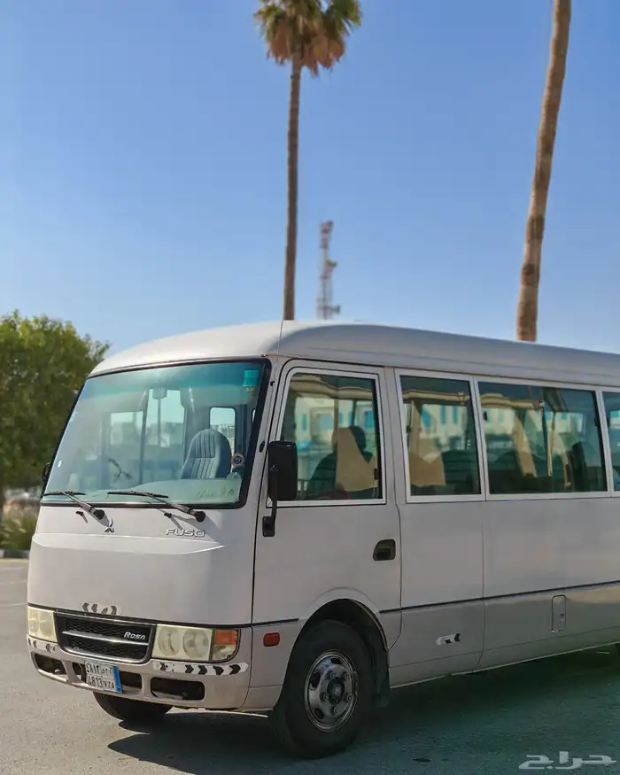 باص ميتسوبيشي ديزل 30 راكب ممشى قليل نظظيف 5