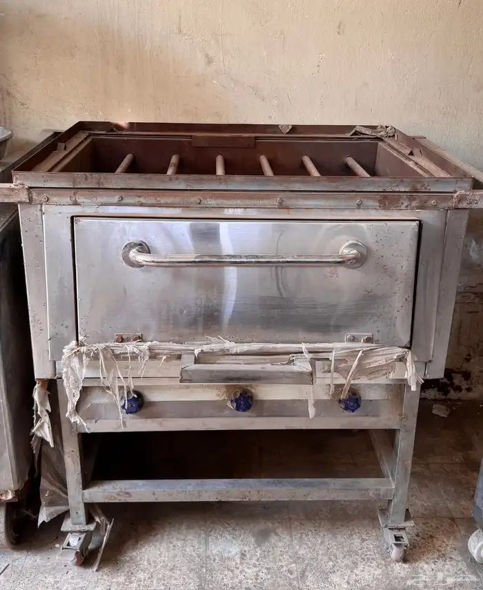 أفران ( فرن غاز من الاستيل الفاخر ) جديد للبيع 2