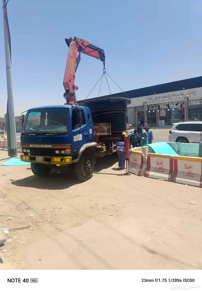 ونش كرين سطح للايجار يومى و شهرى داحل جده 4