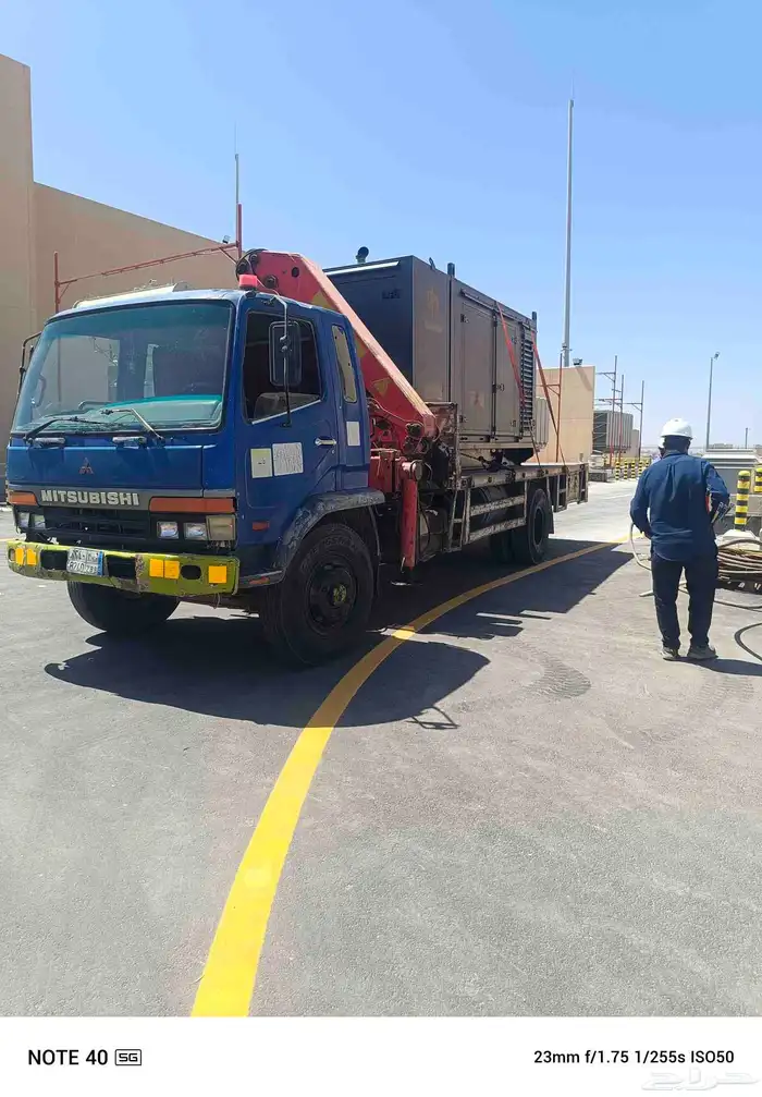 ونش كرين سطح للايجار يومى و شهرى داحل جده 5