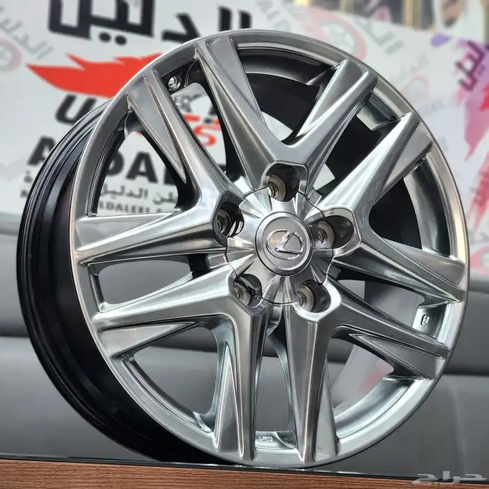 يوجد لدينا جميع انواع الجنوط وجميع مديلات السيارات 68