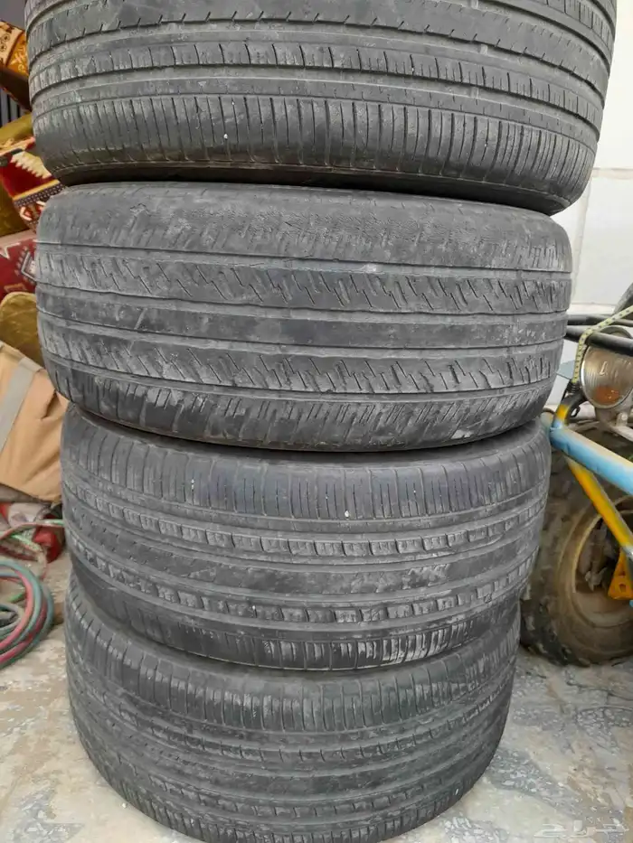 كفرات مقاس 285 50R20 جنط 20 نظاف 1