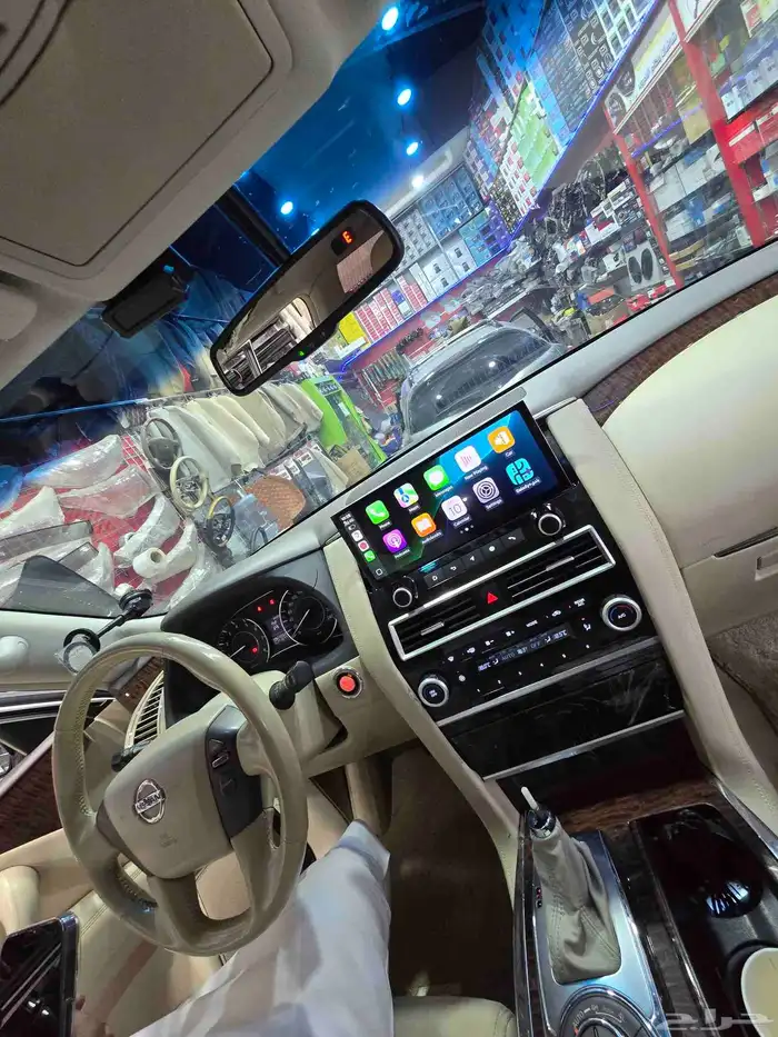 شاشه نيسان باترول نظام اندرويد أبل كاربلي خرايط قوقل ماب يوا 2