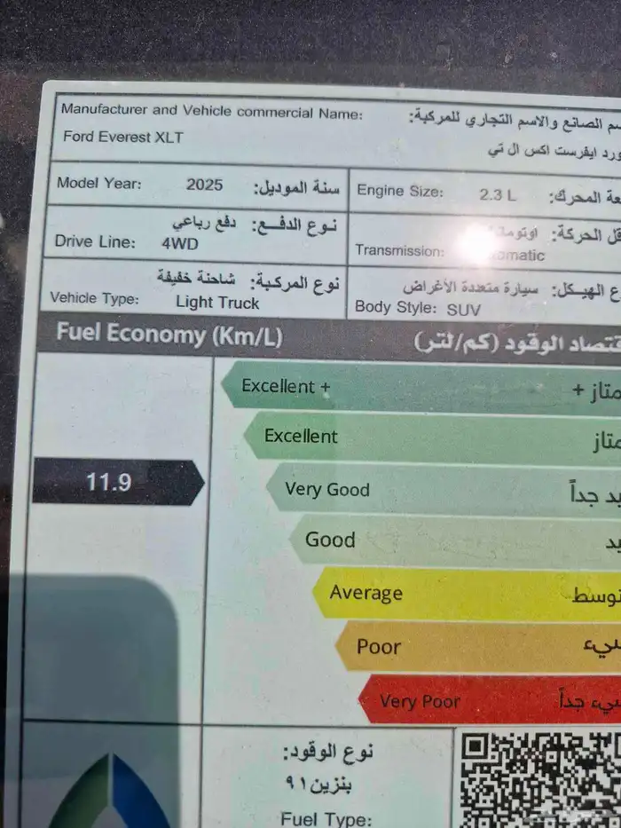 فورد ايفريست 2025 5