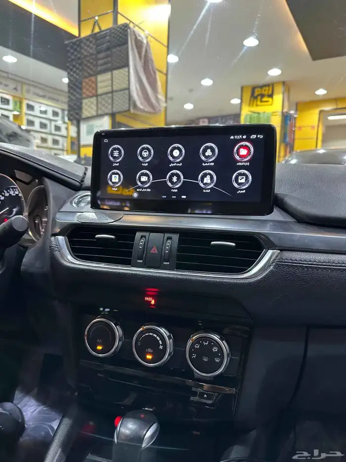 شاشة مازدا 6 2017 شكل الوكالة Carplay 7