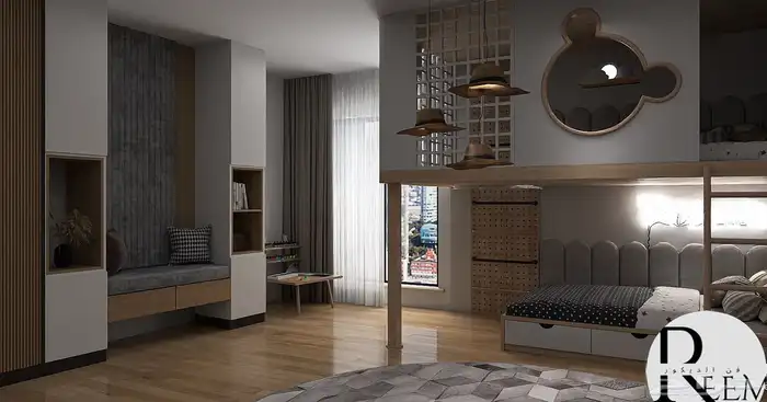 تصميم داخلي ومخططات توزيع اناره 0