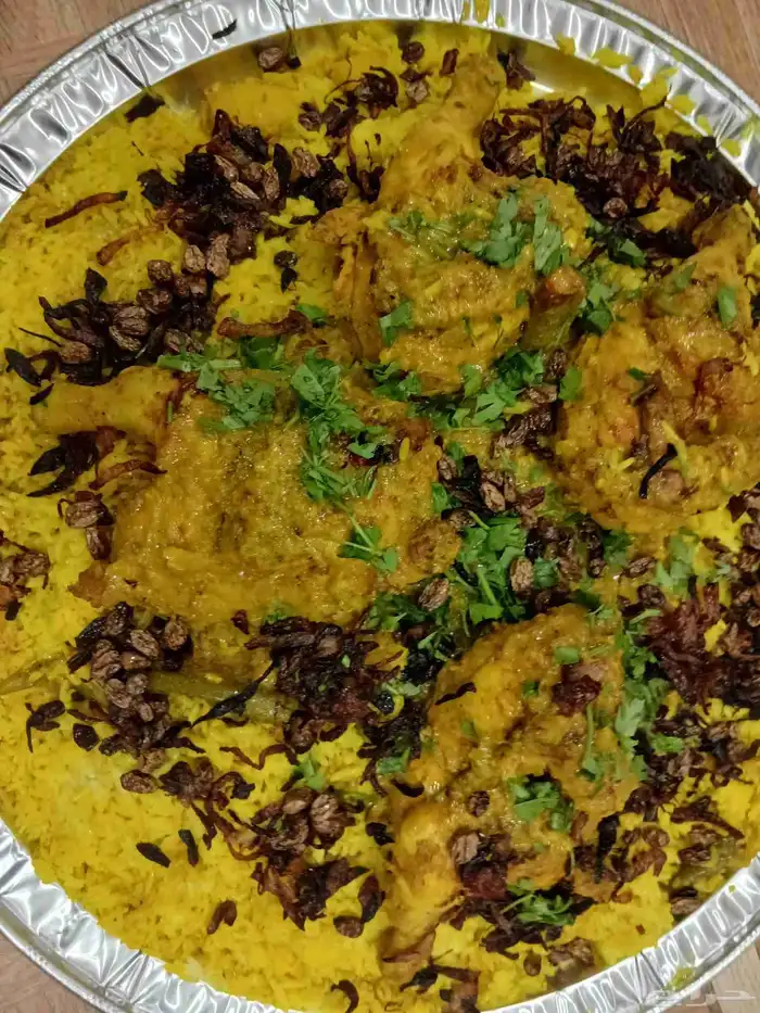 برياني دجاج ولحم 4