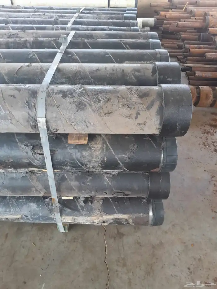 مواسير 8 بوصه جديده سيملس ووطني 3 متر سن 8 مللي 2