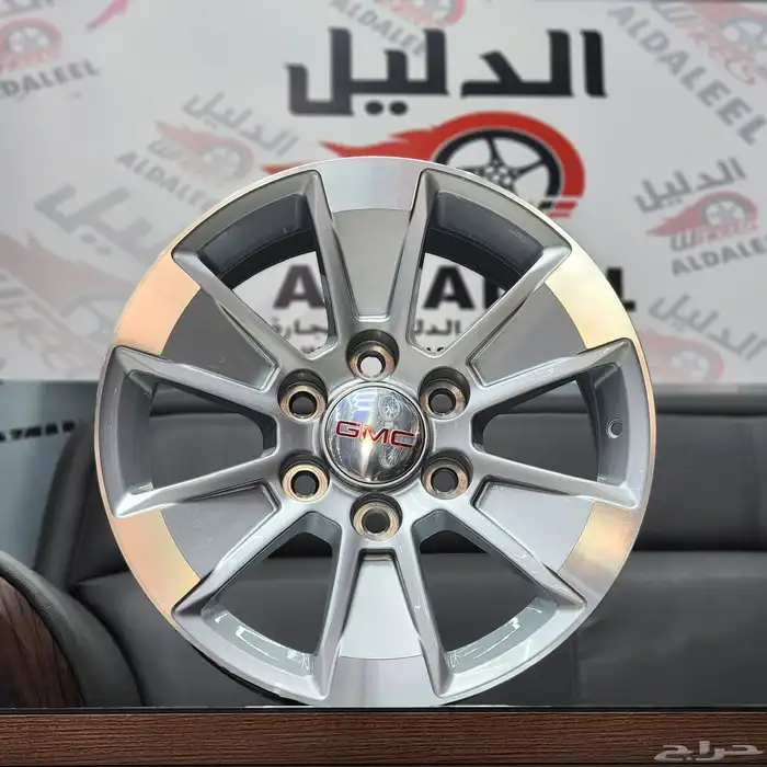 يوجد لدينا جميع انواع الجنوط وجميع مديلات السيارات 90