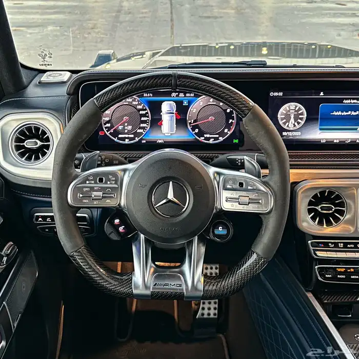 مرسيدس G63 2022 الجفالي كامل المواصفات وبحالة الوكاله 14