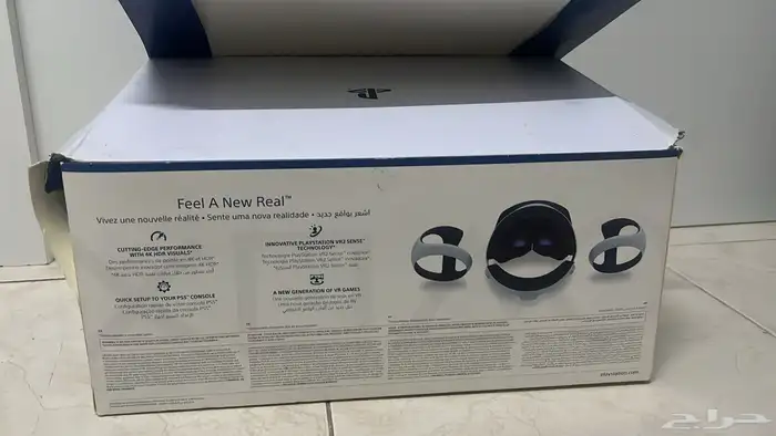 VR PS5 للبيع نظيفه جدا  استخدام شهرين فقط   شاحن خارجي لليد 2
