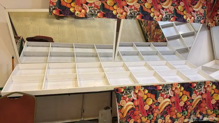 طاولة خضار مكيف ثلاجة للبيع 3