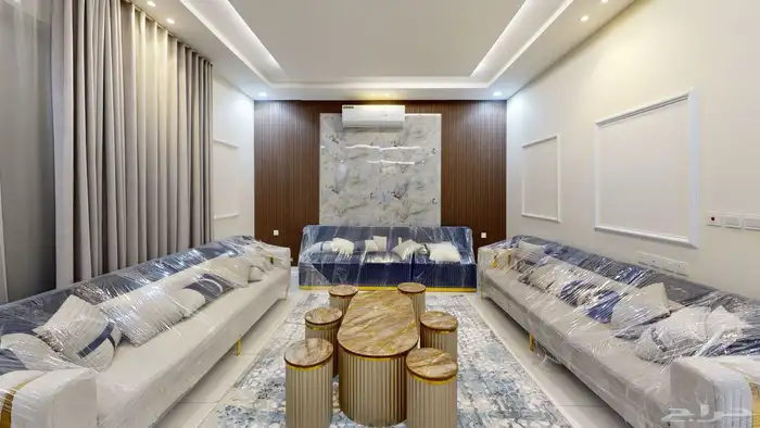 فيلا مؤثثة فاخره للاجار حي عكاظ الرياض قريبة من قاعدة الجوية 9