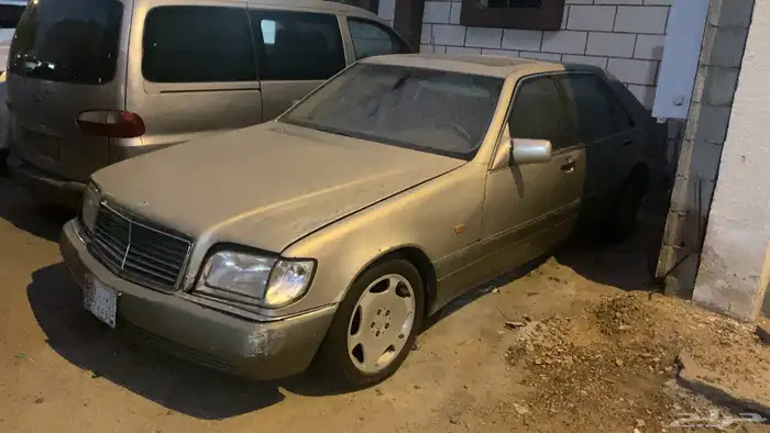 مرسيدس S شبح W140 تشليح 4